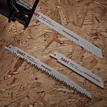 Dart S1122VF Bi-Metal Wood and Metal Reciprocating Saw Blade 205mm - Pack of 5