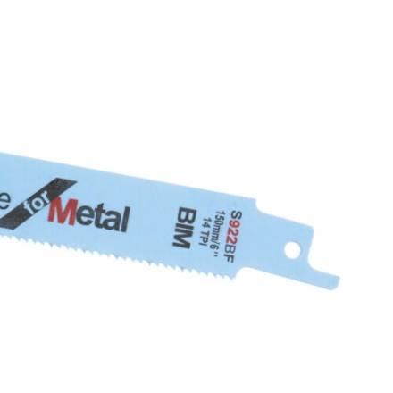 Dart S922BF Bi-Metal Metal Cutting Reciprocating Blade 150mm 14 TPI - Pack of 5