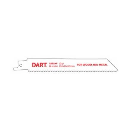 Dart S1122EF Metal Cutting Reciprocating Blades 200mm 18 TPI Pack of 5