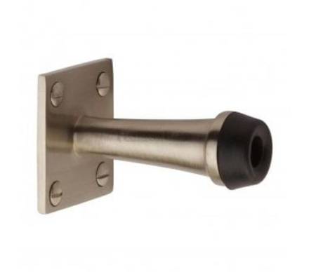 Carlisle Brass Eurospec 150mm Satin Stainless Steel Wall Mounted Projection Door Stop Concealed Fix