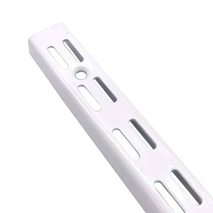 Prosolve Twin Slot Shelf-Lok White Upright 710mm