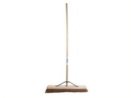 Faithfull Soft Coco Broom with Handle and Stay 600mm (24in)