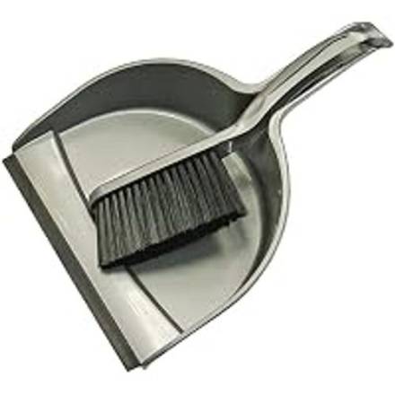Faithfull Plastic Dustpan and Brush Set 220mm