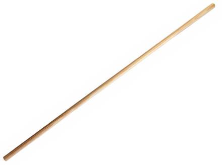 Faithfull Wooden Broom Handle 60in x 1-1/8in (1.5m x 28mm)