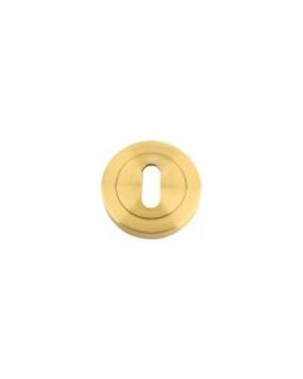 Zoo Hardware Polished Brass Euro Escutcheon