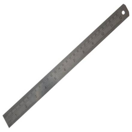 Fisher FR112ME Stainless Steel Rule 300mm / 12in
