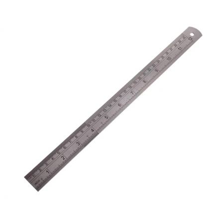 Fisher FR112ME Stainless Steel Rule 300mm / 12in