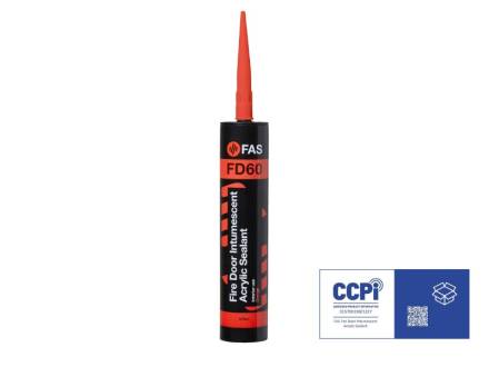 FAS Fire Door Intumescent Acrylic Sealant 310ml - Orange