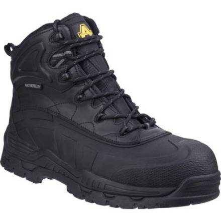 Amblers Safety FS430 Orca Hybrid Waterproof Safety Boot Black Size 10