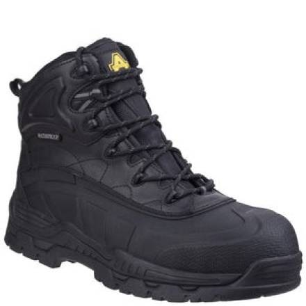Amblers Safety FS430 Orca Hybrid Waterproof Non-Metal Safety Boot Black Size 7