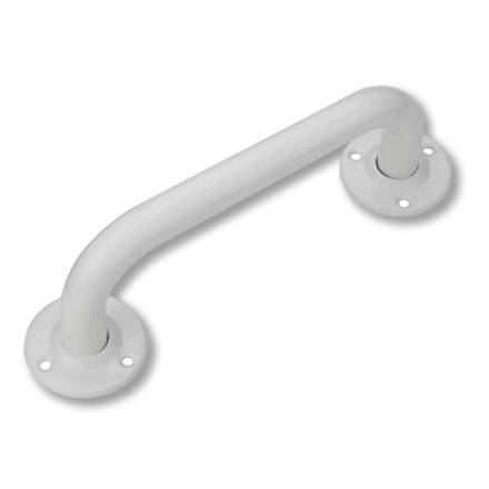 Rothley Standard Steel Grab Rail White 610mm x 25mm
