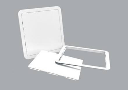 Manthorpe GL300 Plastic Access Panel 300 x 300mm White - Pack of 10
