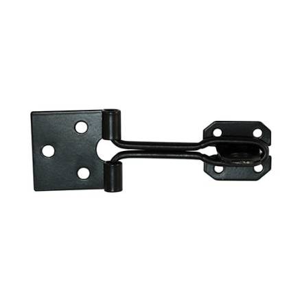 TIMCO 152mm Black Hasp and Staple