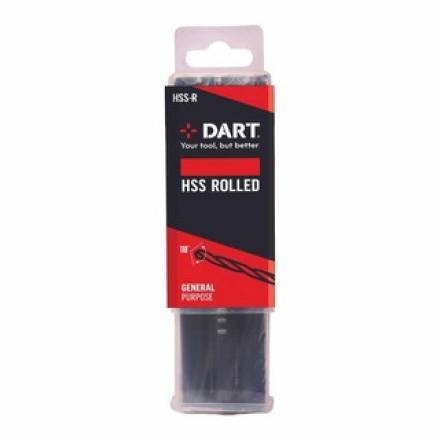 Dart 4.5mm HSS Rolled Twist Drill Bits Pack of 10