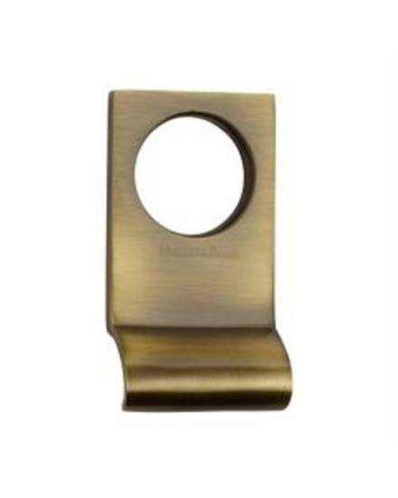 Frisco Eclipse Victorian Pattern Polished Brass Rim Cylinder Pull 48 x 72mm