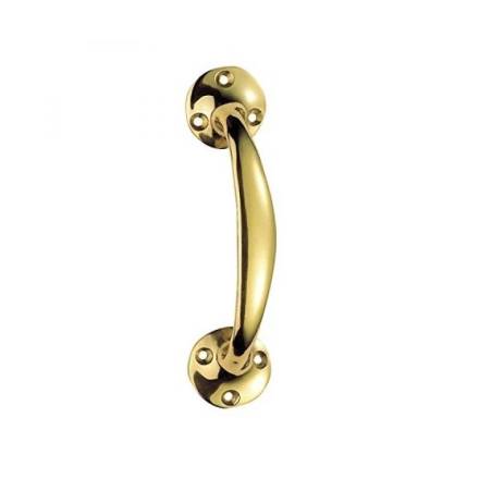 Frisco Victorian Style Bow Handle 150mm Polished Brass