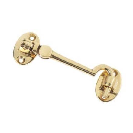 Frisco 100mm Polished Brass Cabin Hook