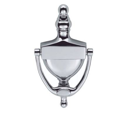 Frisco Victorian Urn Door Knocker Chrome Plated 152mm