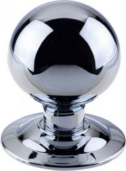 Frisco 75mm Chrome Plated Centre Door Knob