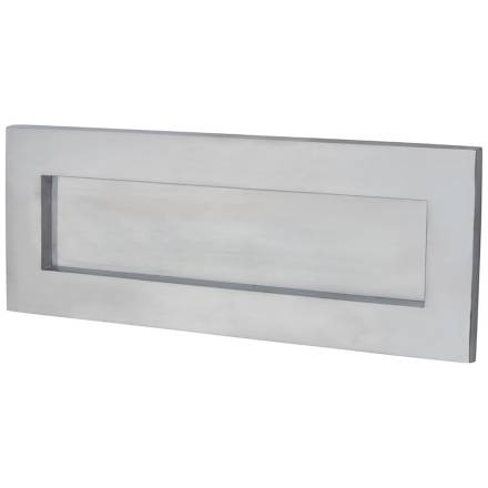 Frisco 254mm Satin Chrome Plated Letter Flap