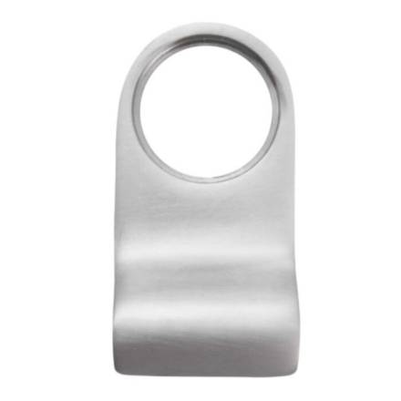 Frisco Eclipse Rim Cylinder Pull Satin Chrome Plated 70x47mm