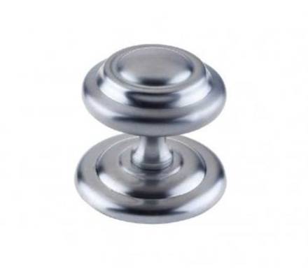 Frisco 75mm Satin Chrome Plated Centre Door Knob