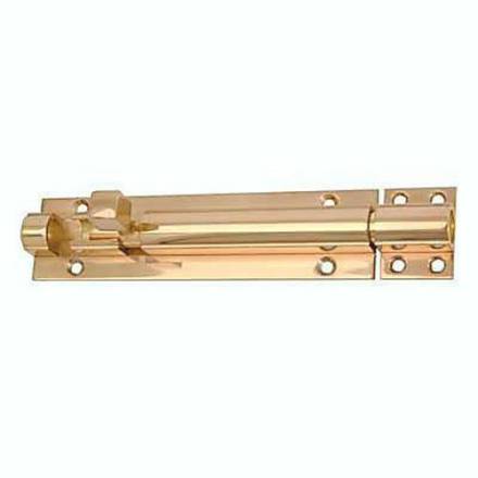 Frisco 150mm Polished Brass Barrel Bolt