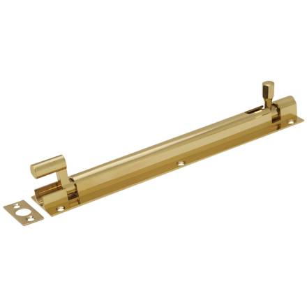 Frisco 200mm Polished Brass Heavy Barrel Bolt