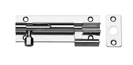 Frisco 75mm Chrome Plated Neck Barrel Bolt