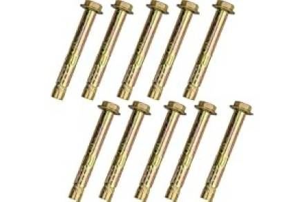 M6 x 25mm Loose Bolt Sleeve Anchor (Pack of 10)