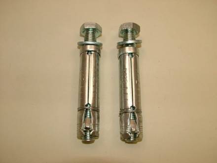 M12 x 10mm Loose Bolt Sleeve Anchor (Pack of 2)