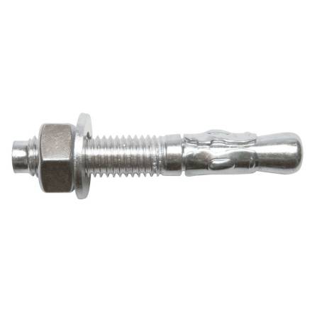 JCP AWA16125 ETA Option 7 BZP Throughbolt M16 x 125mm Pack of 2