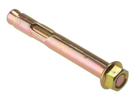 M10 x 100mm Hex Nut Sleeve Anchor Pack of 4