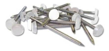 White Head Pin 2 x 30mm (Pack of 25)