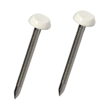 White Head Pin 2 x 40mm (Pack of 25)