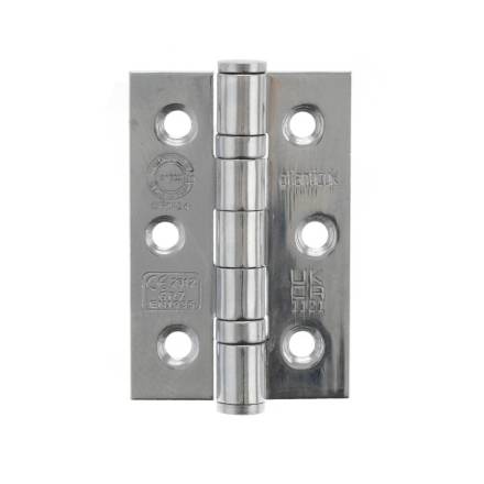 Assa Abloy UNION PowerLOAD 603 Bushed Bearing Butt Hinge Radius Corner SSS 100 x 88mm (Box of 20)