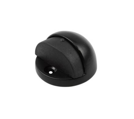 Frelan Hardware Nero Oval Floor Mounted Door Stop Matt Black 46mm x 26mm