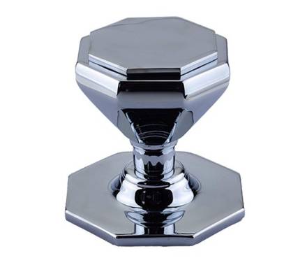 Frelan Hardware Jedo Octagonal Centre Door Knob - Polished Chrome