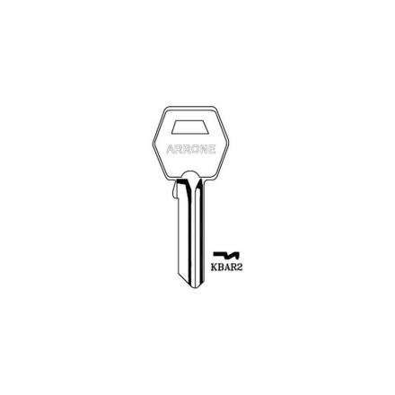 Arrone Genuine KBAR2 780 6 Pin Cylinder Key Blank