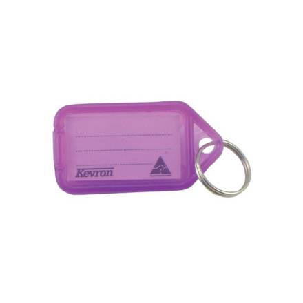 Kevron ID5AC Clicktag Assorted Colour Key Tags - Pack of 100