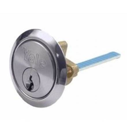 Assa Abloy Yale P1109 Replacement Rim Cylinder Chrome Plated