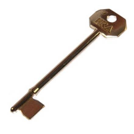 ERA Vectis Genuine Mortice Key Long Length - Brass, Gauge 7