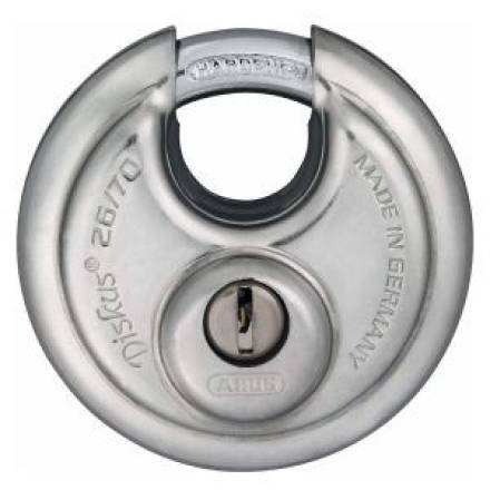 ABUS Diskus 26/70mm Padlock Keyed Alike KA113