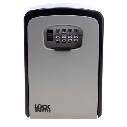 Locksmyth L2200032 XL Combination Key Safe Grey