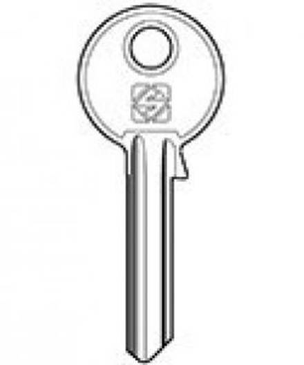 Silca GE106 Cut Key for GeGe Cylinders