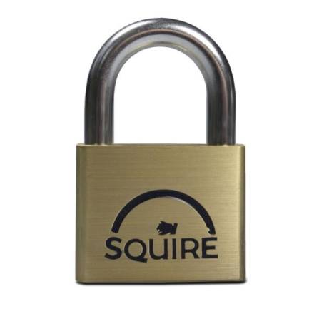 Squire LN5 Lion Range 50mm Premium Solid Brass Double Locking Padlock