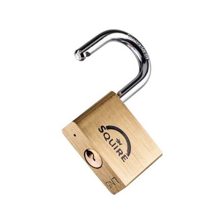 Squire LN5 Lion Range 50mm Premium Solid Brass Double Locking Padlock