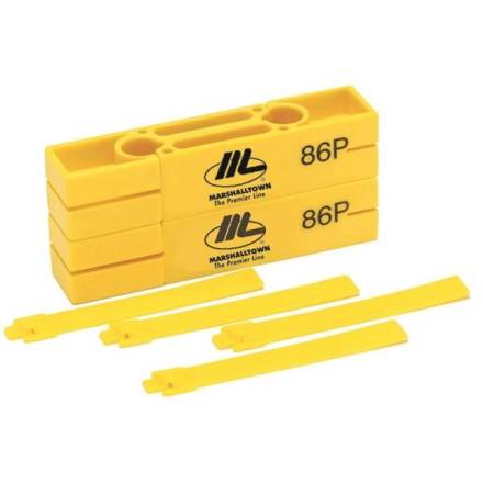 Marshalltown M86P Plastic Line Blocks with Twigs - Pack of 2 Pairs