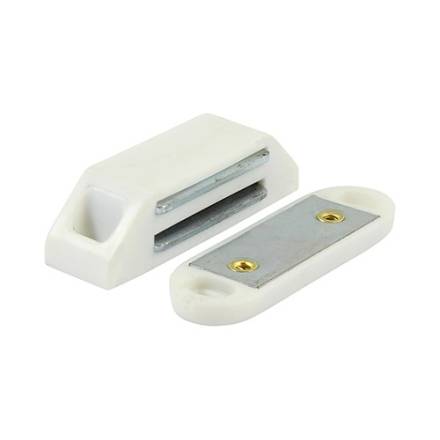 TIMCO Magnetic Catches White 6kg - Pack of 2