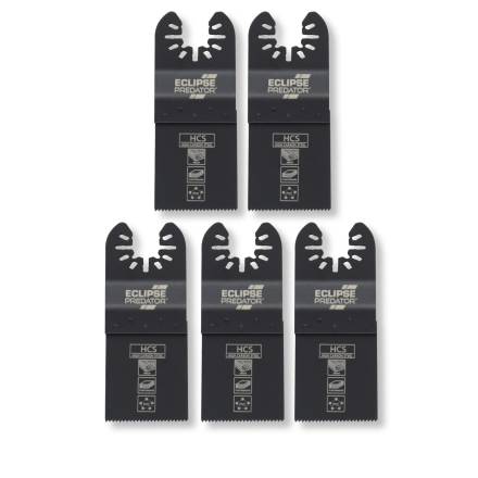 Eclipse Professional Tools MF3440WS Flush Cutting Multi-Tool Blades 34mm HCS Pack of 5